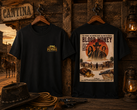 PM Pictures Blood Money T-Shirt – Italian Collector's Edition