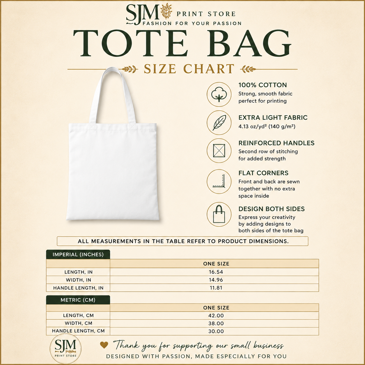 Christmas Wreath & Robin Cotton Tote Bag – Festive Christmas Bag
