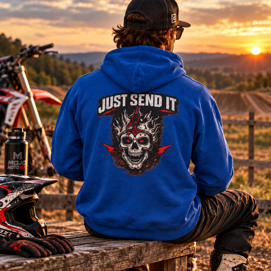 Just Send It Motocross Hoodie – Dirt Bike Rider Hoodie