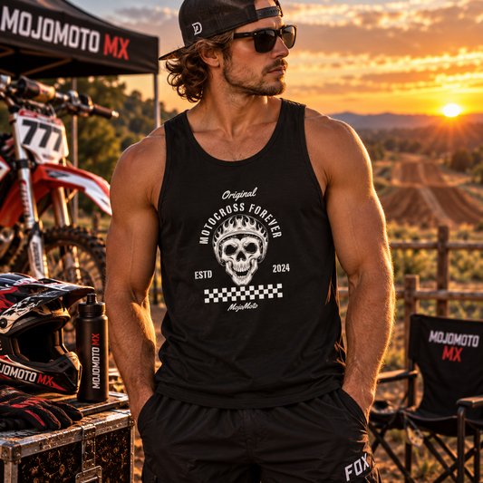 Motocross Forever Vest Top – Dirt Bike Rider Tank Top