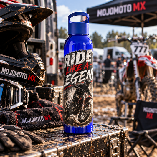 Bouteille de sport de motocross "Pilote de légende"