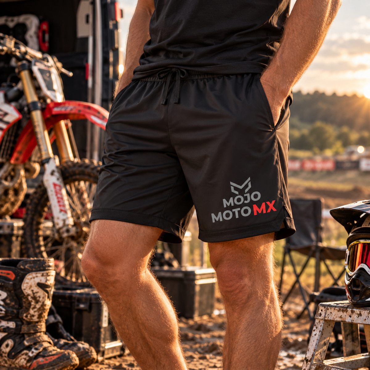 Mojo Moto MX Athletic Shorts – Motocross Sports Shorts