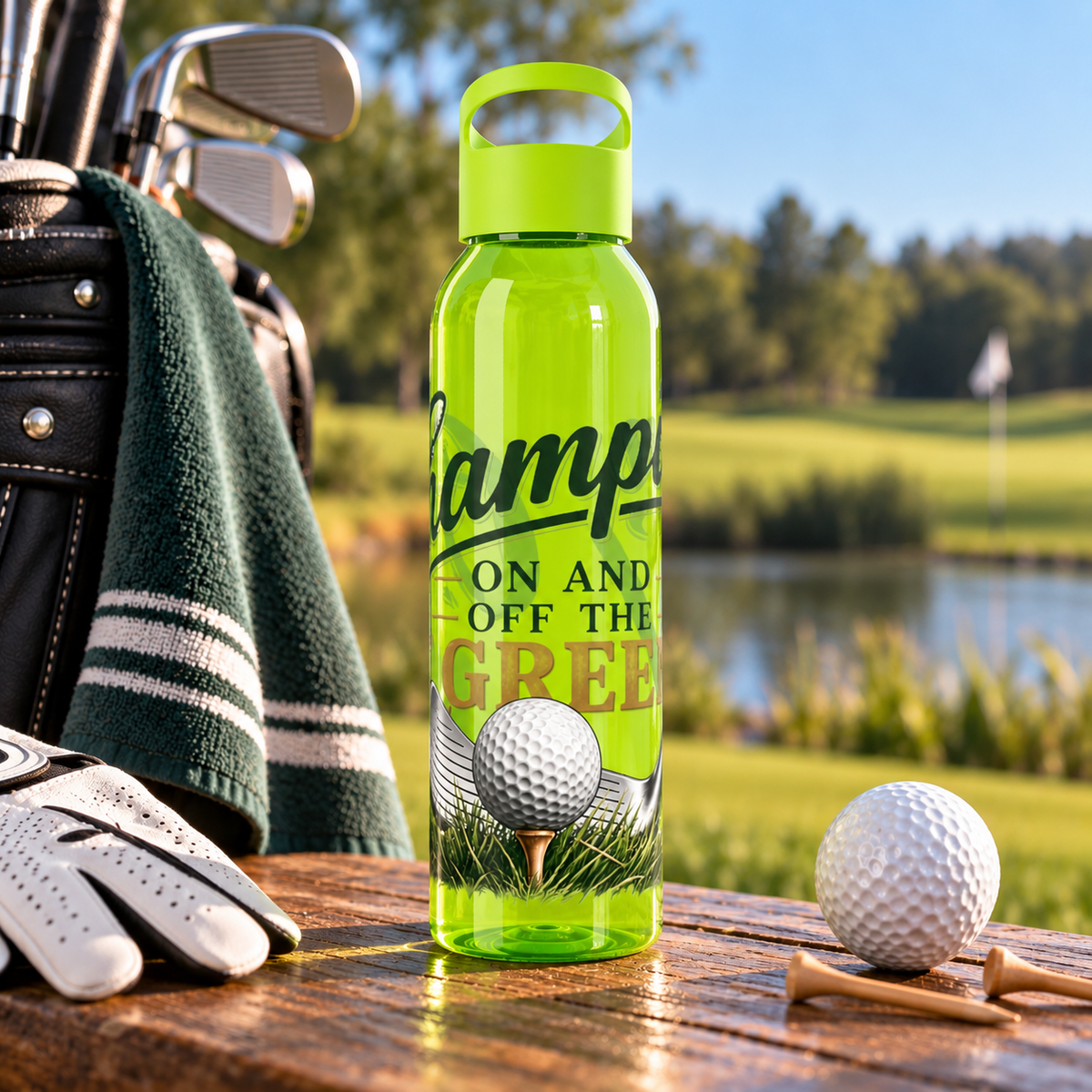 Golf Champion Water Bottle – On and Off the Green
