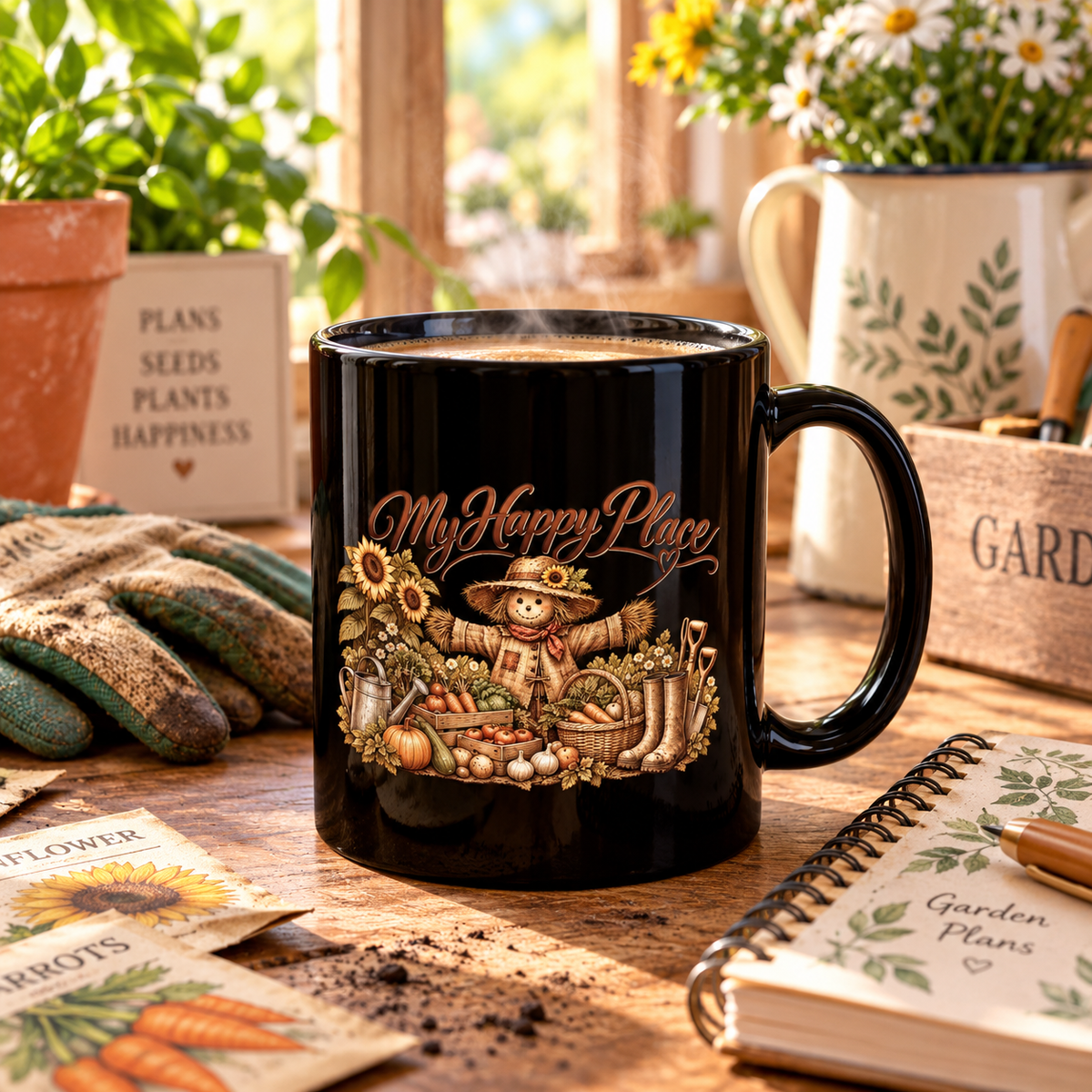 Mug en céramique "Mon endroit de bonheur"