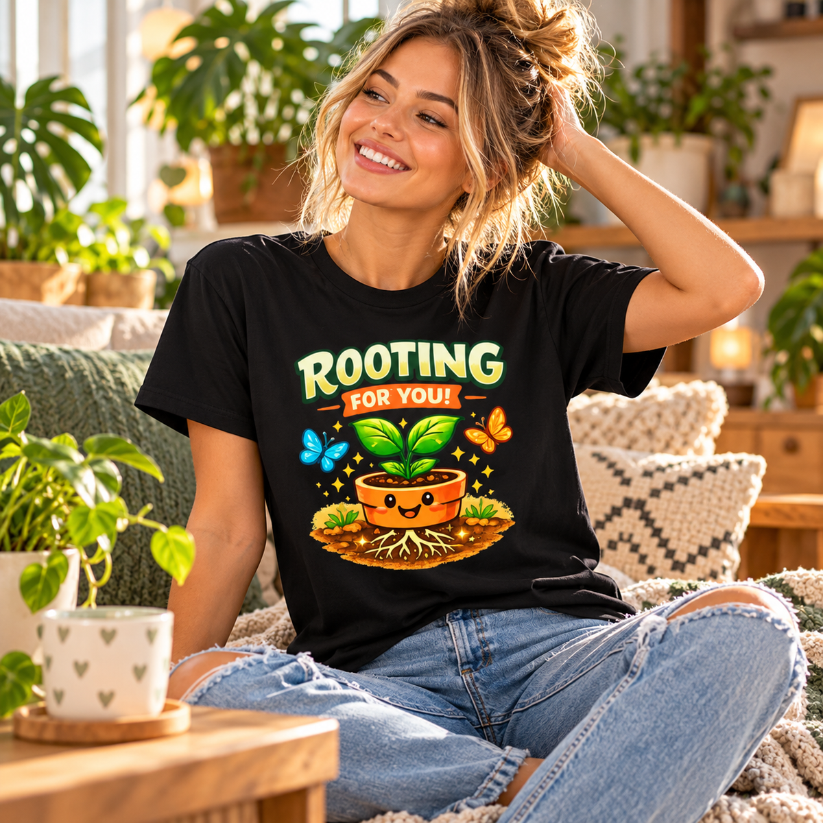 Rooting for You – Front Print T-Shirt
