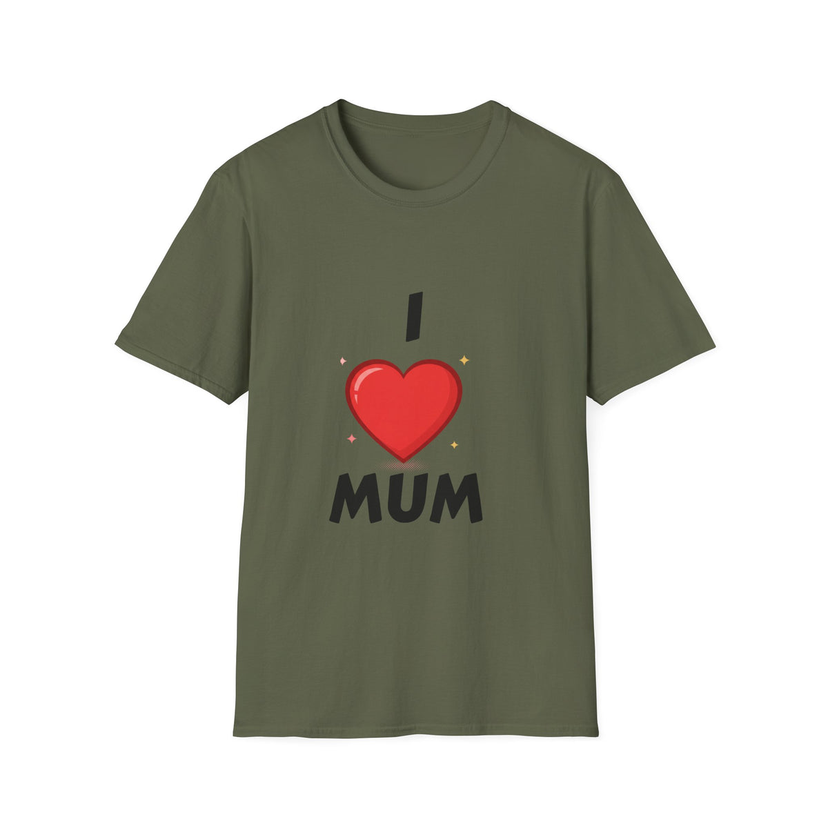 I Love Mum T-Shirt  Classic Mothers Day Tee