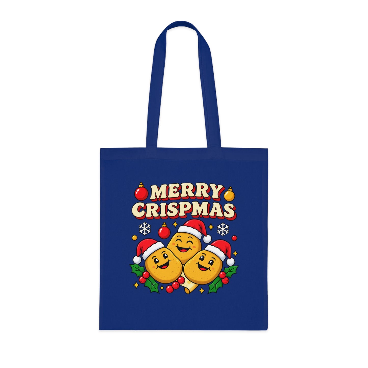 Merry Crispmas Christmas Tote Bag – Funny Festive Shopper
