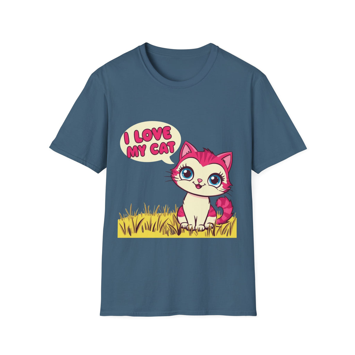 Niedliches Katzenliebhaber-T-Shirt