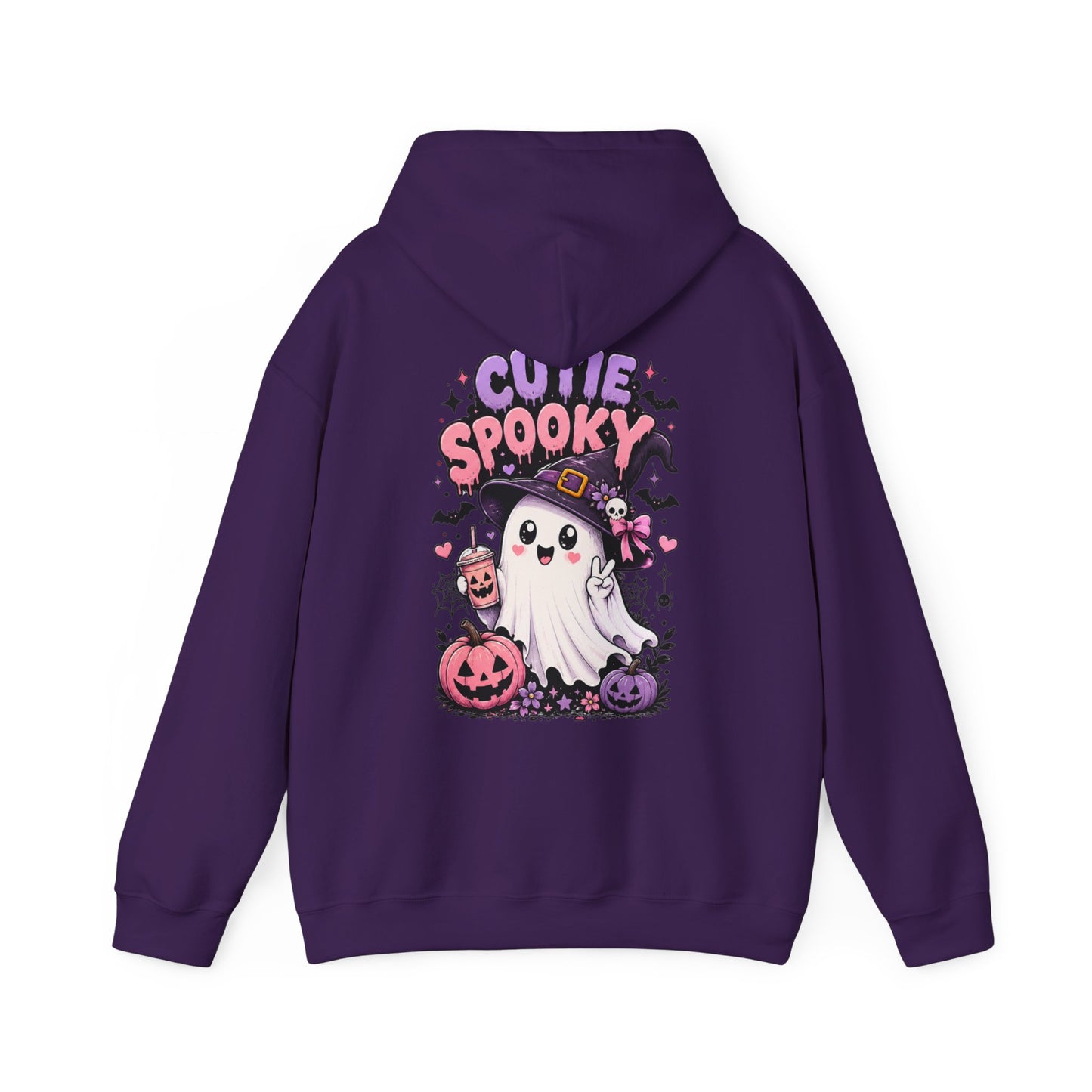 Cutie Spooky Halloween Hoodie – Cute Ghost Unisex Hoodie