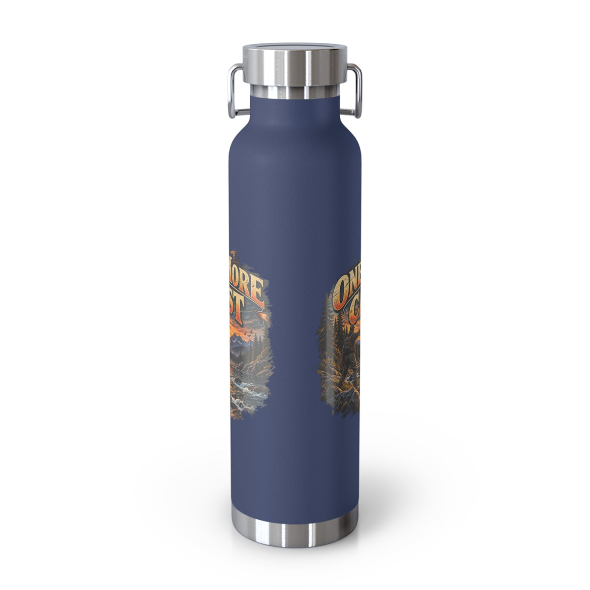 One More Cast Insulated Flask – Vintage Fishing Flask