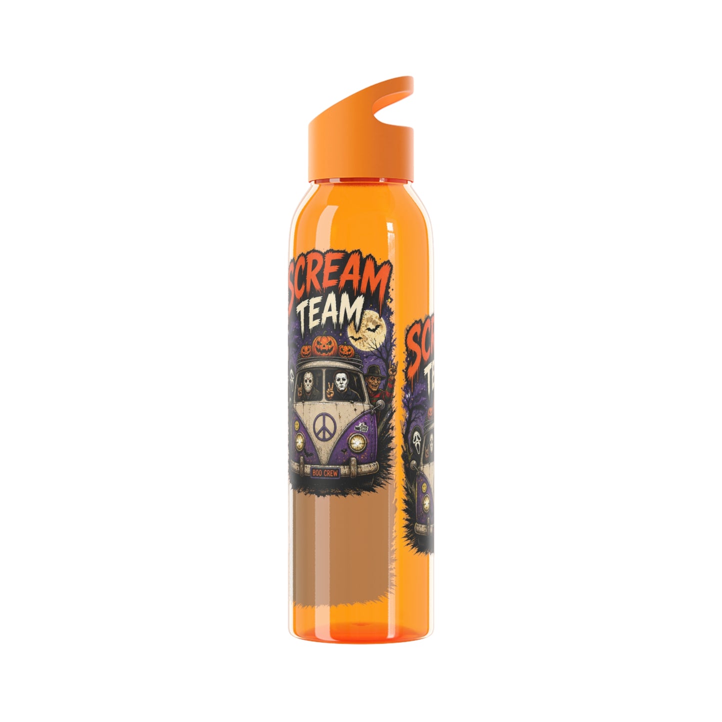 Scream Team Halloween Gamer Water Bottle