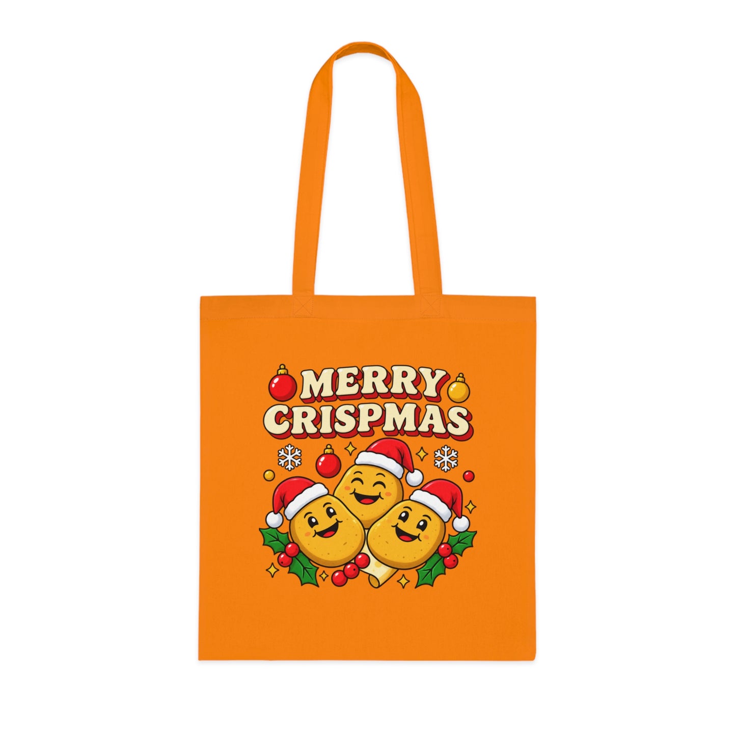Merry Crispmas Christmas Tote Bag – Funny Festive Shopper