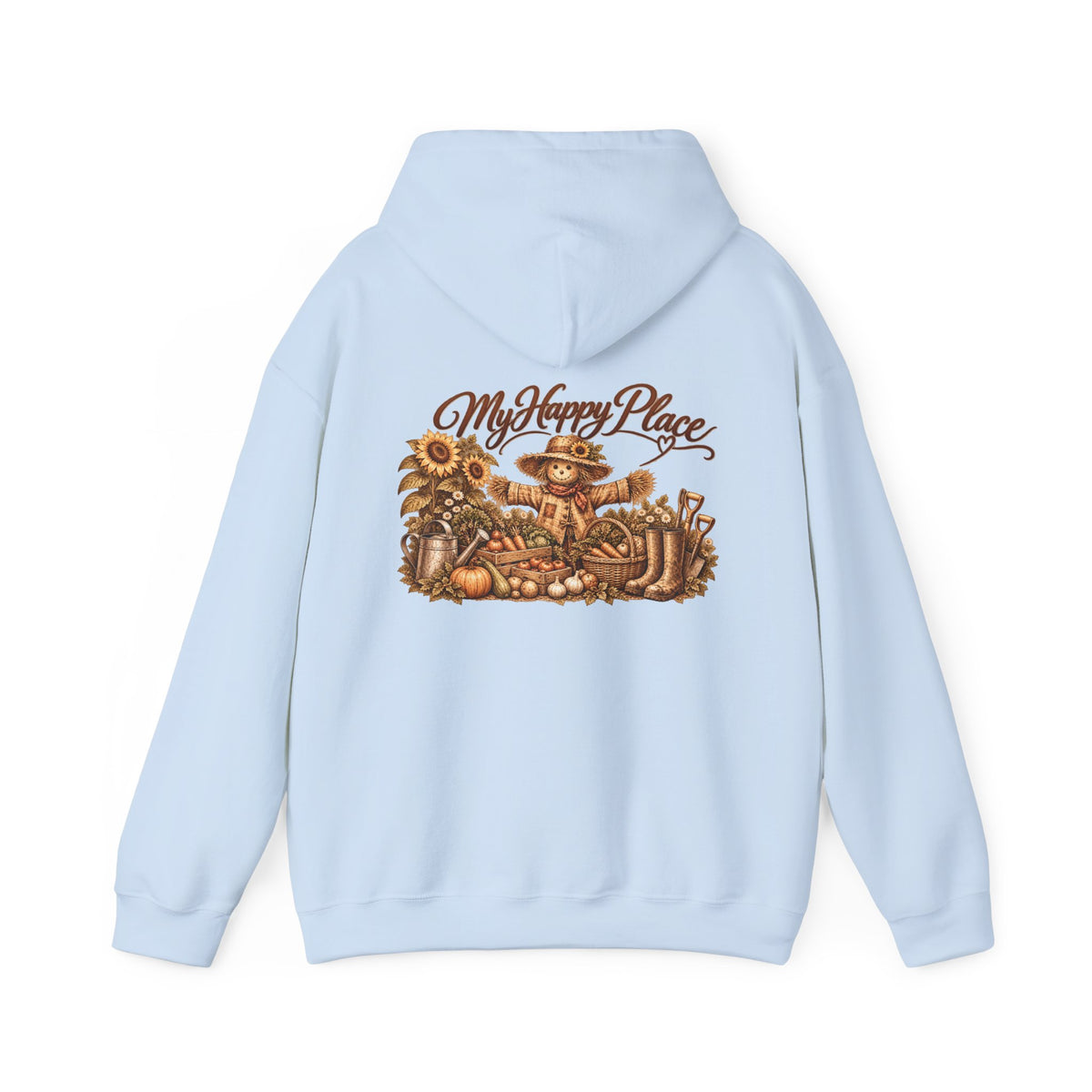 My Happy Place Vintage Style Gärtner-Kapuzenpullover