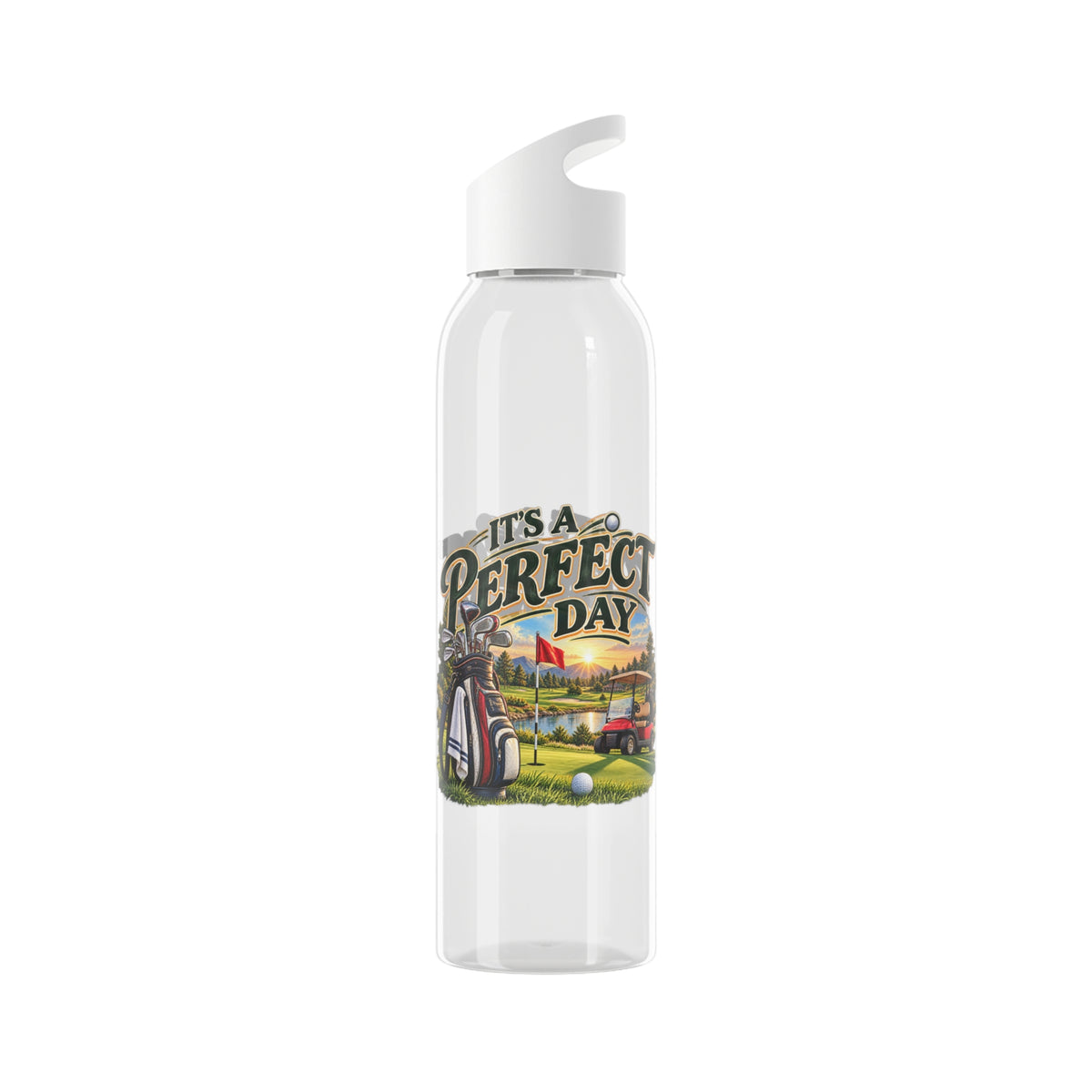 It’s a Perfect Day Golf Water Bottle – Golfer Design