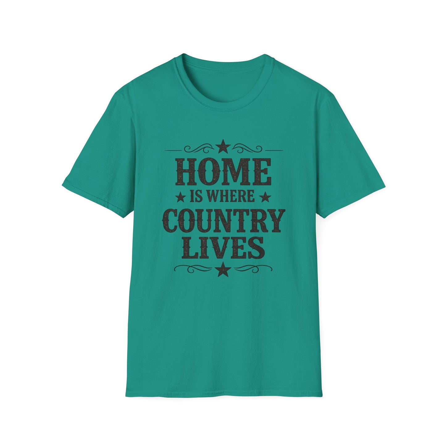 Home Is Where Country Lives T-Shirt – Country Style Tee