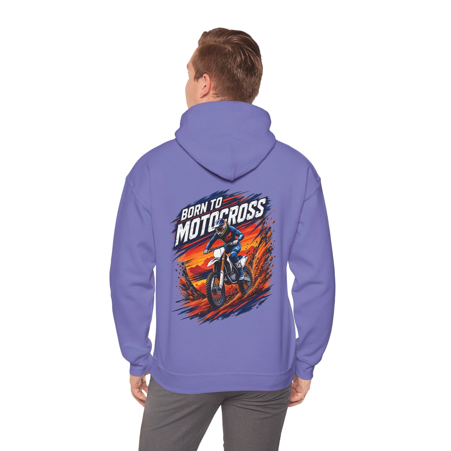 Sweat à capuche de motocross, sweat-shirt unisexe Heavy Blend