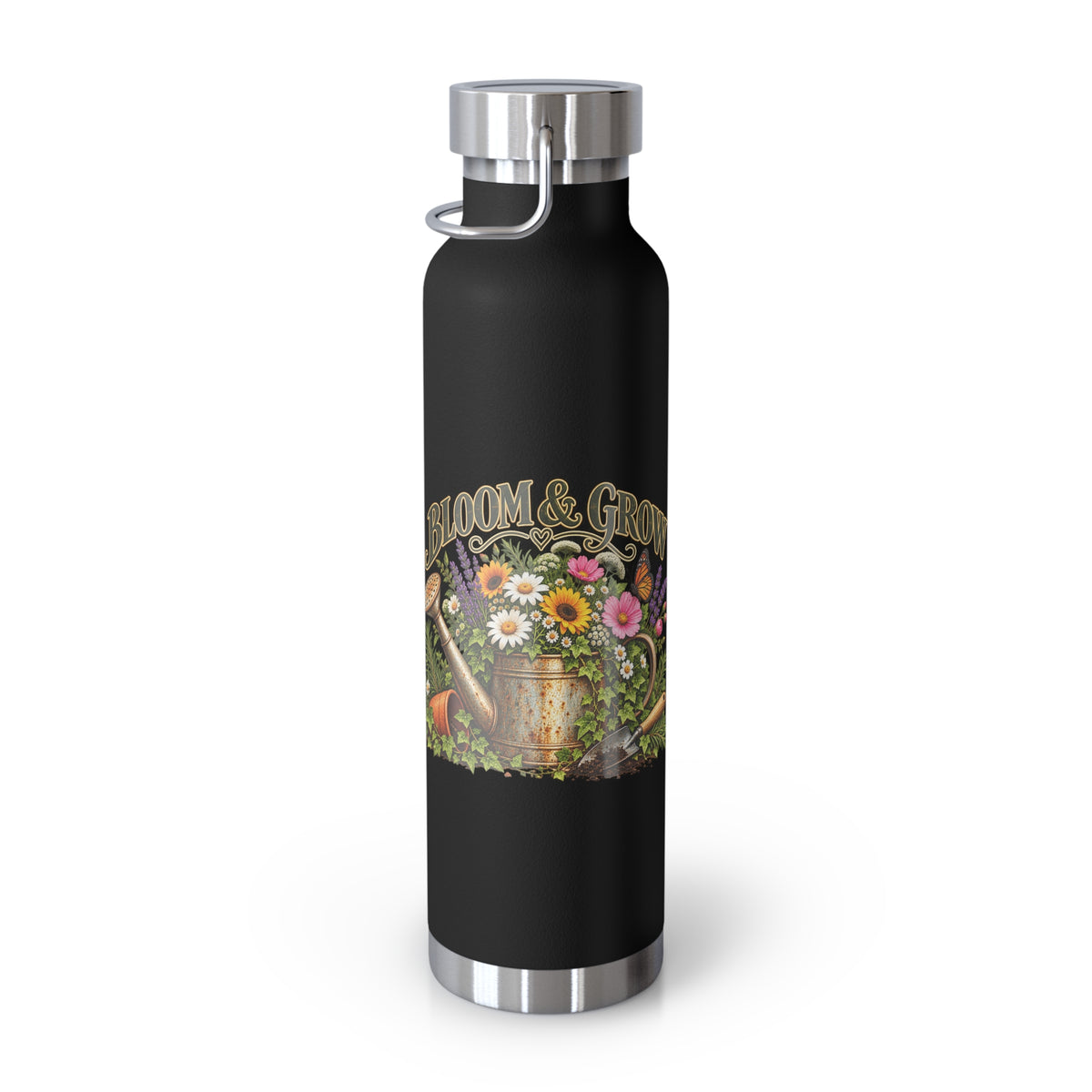 Bloom & Grow Vintage Garden – Insulated Flask