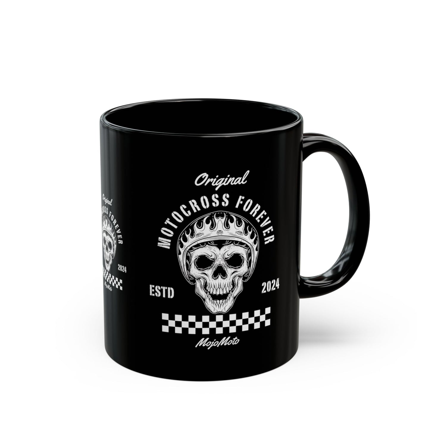 Motocross Forever Black Mug