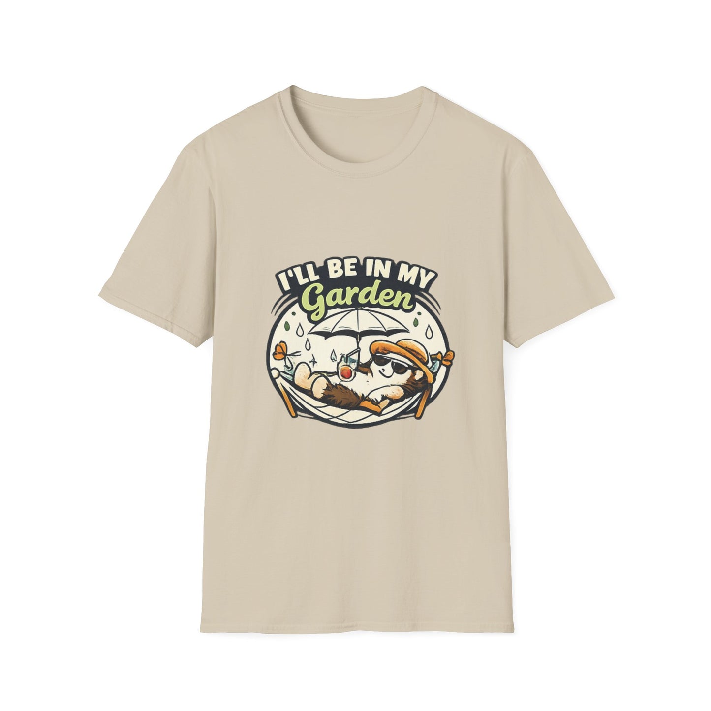 I'll Be In My Garden Front print T-Shirt