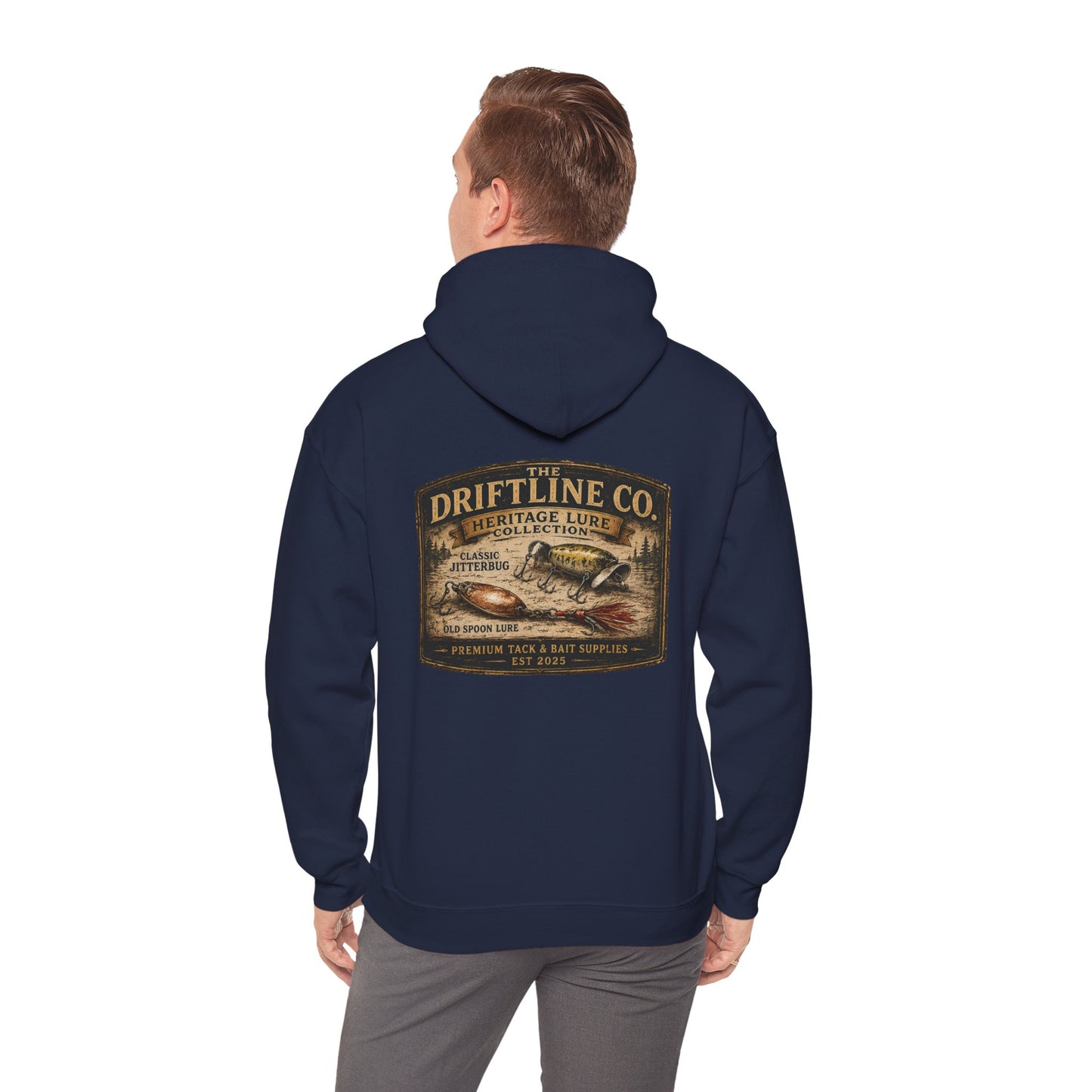The Driftline Company Heritage Lure Collection Hoodie