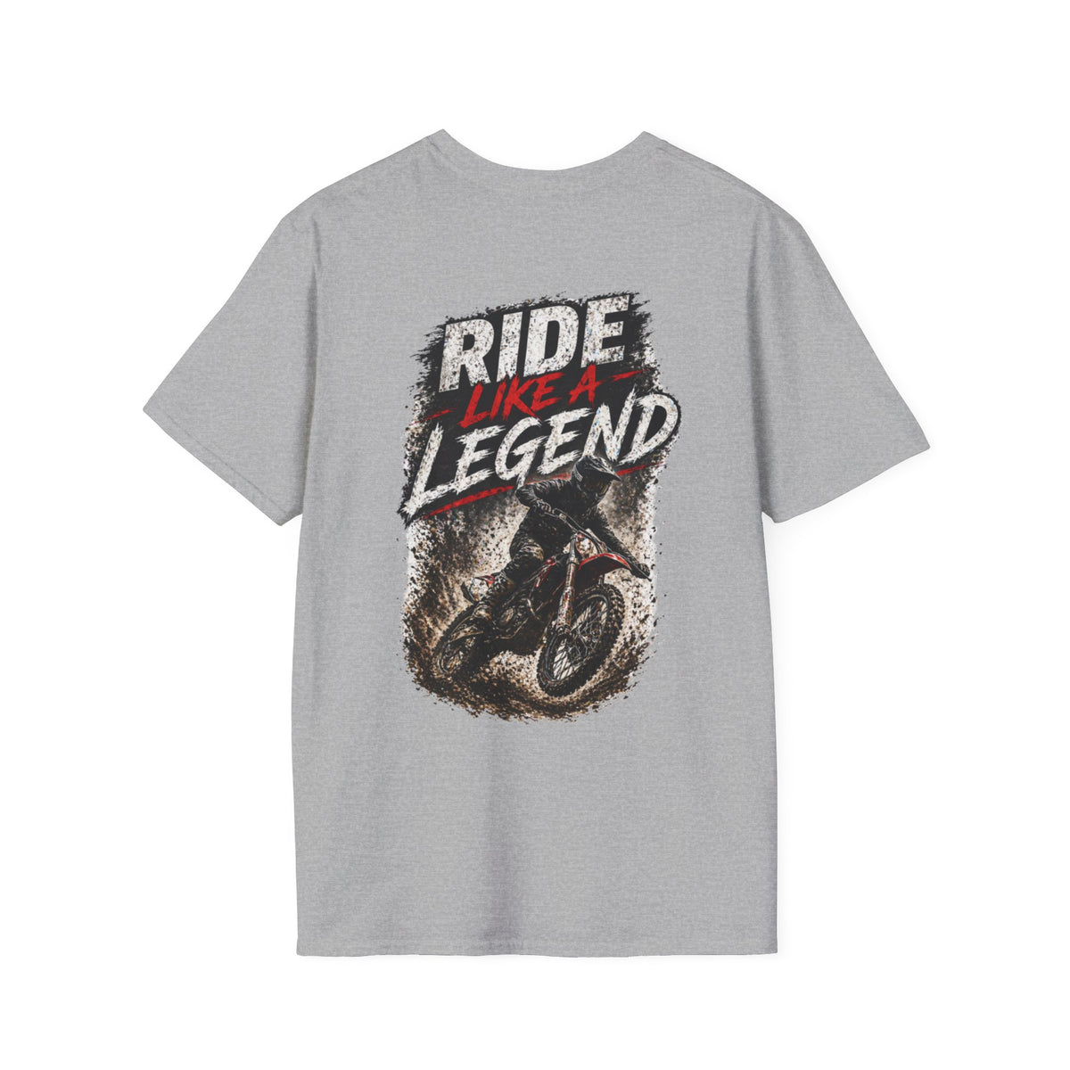 T-shirt de motocross Roulez comme une légende