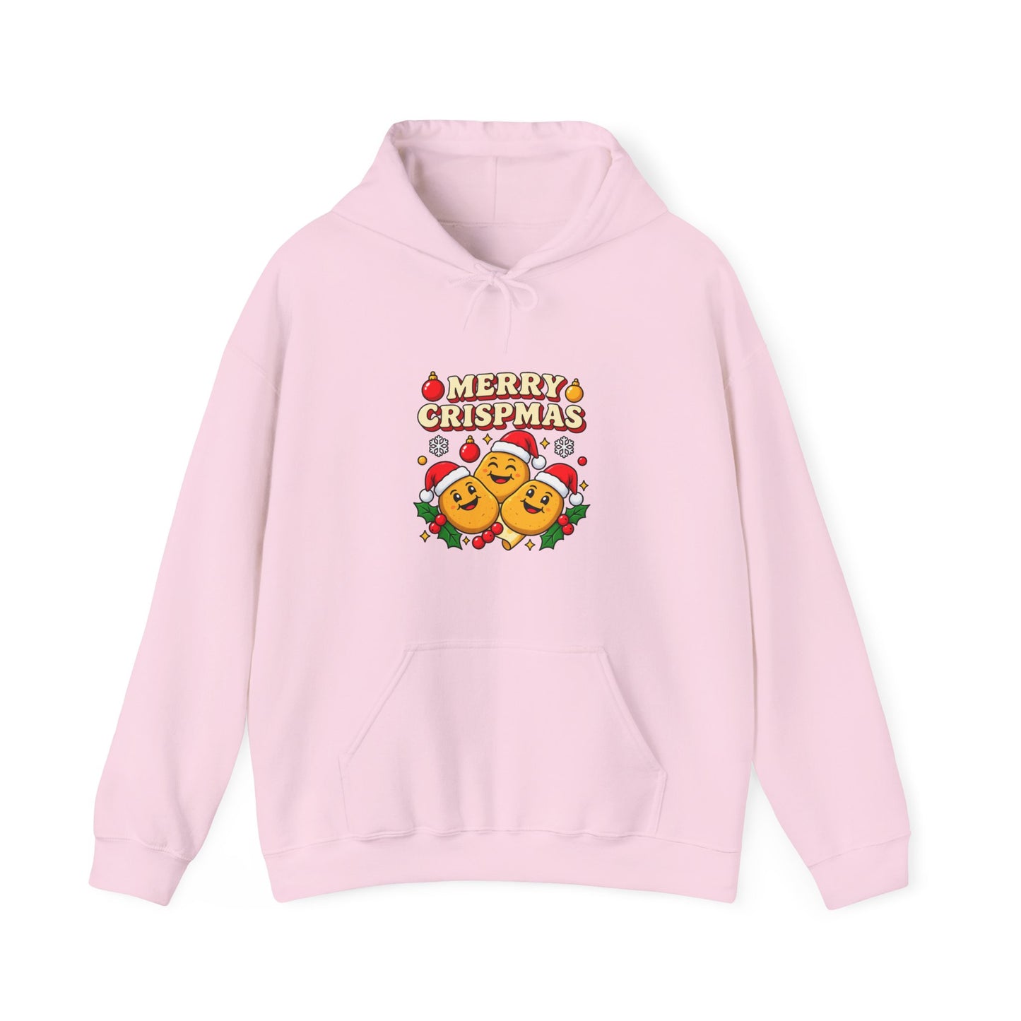 Merry Crispmas Christmas Hoodie – Cosy Unisex Festive Hoodie