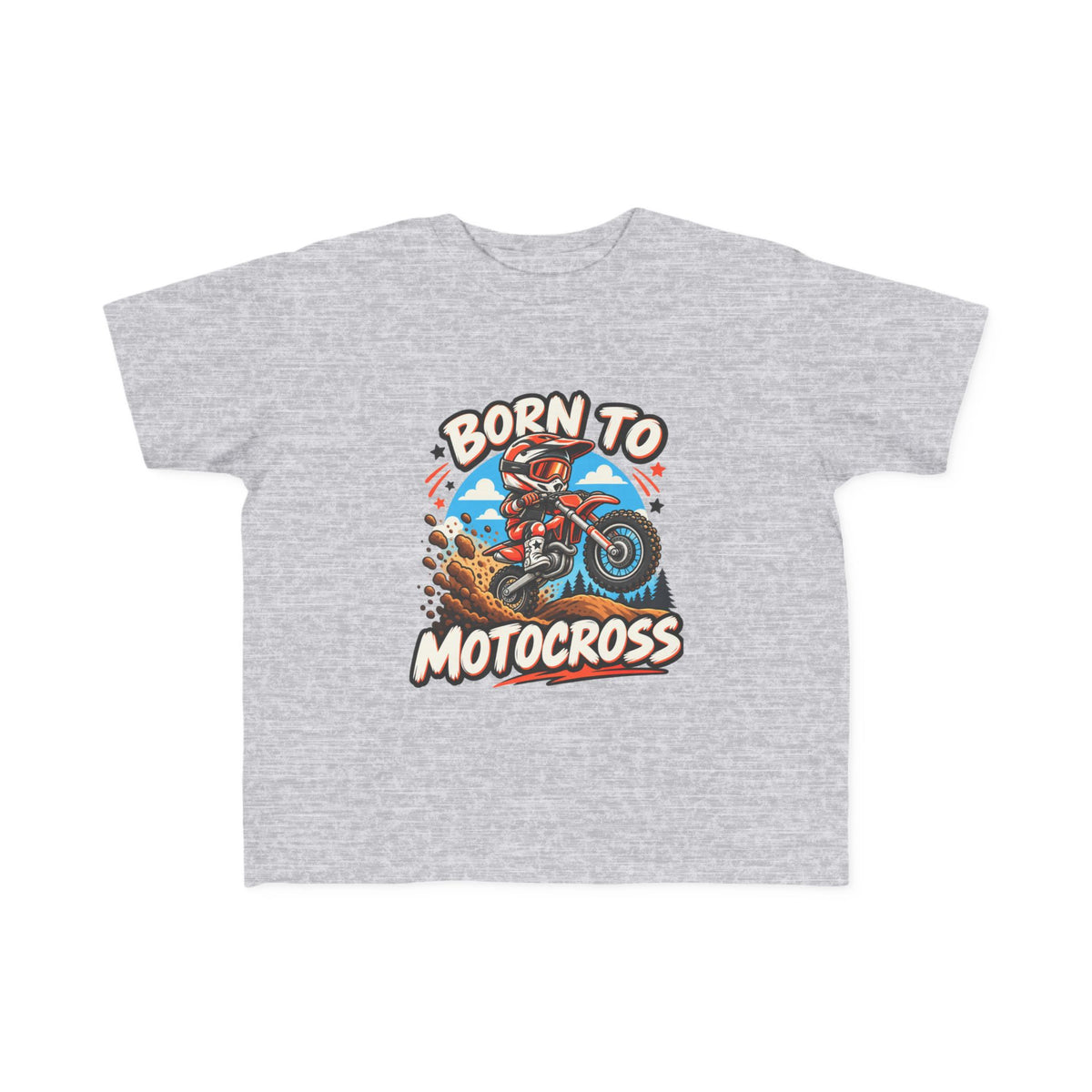 Born to Motocross Kleinkind T-Shirt – Kleines MX-Fahrer Shirt
