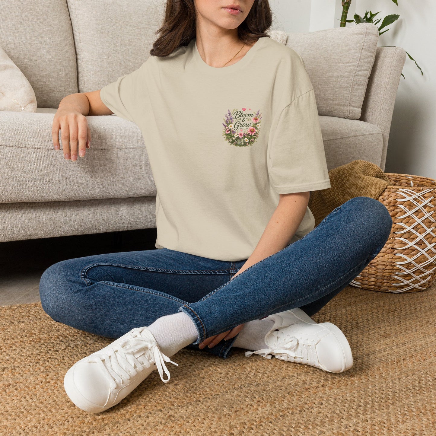 Bloom & Grow Left-Chest T-Shirt