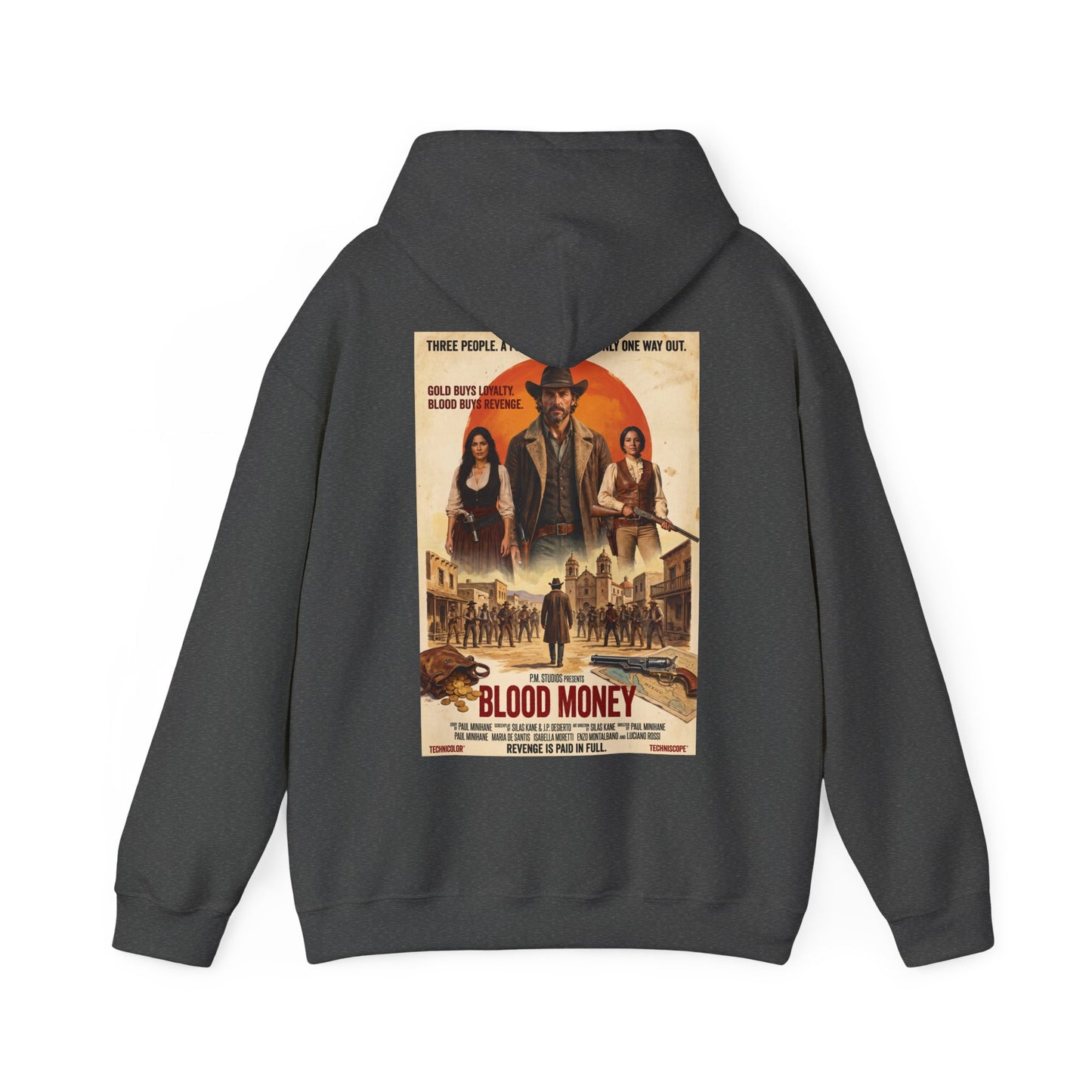 PM Pictures Blood Money Hoodie – English Edition