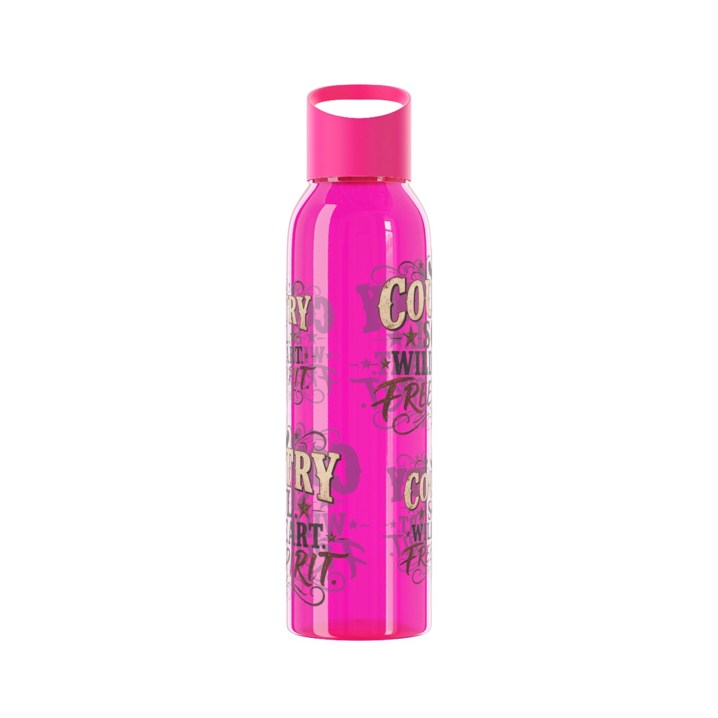 Country Soul Wild Heart Free Spirit Water Bottle – Country Western Bottle