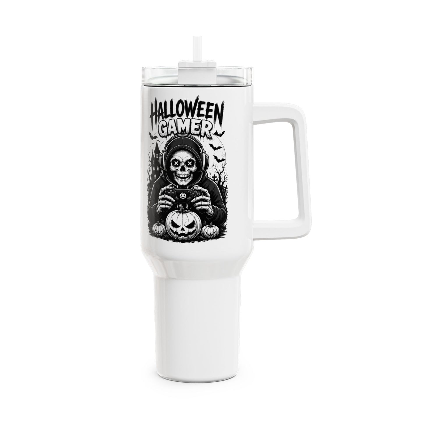 Halloween Gamer Thermobecher