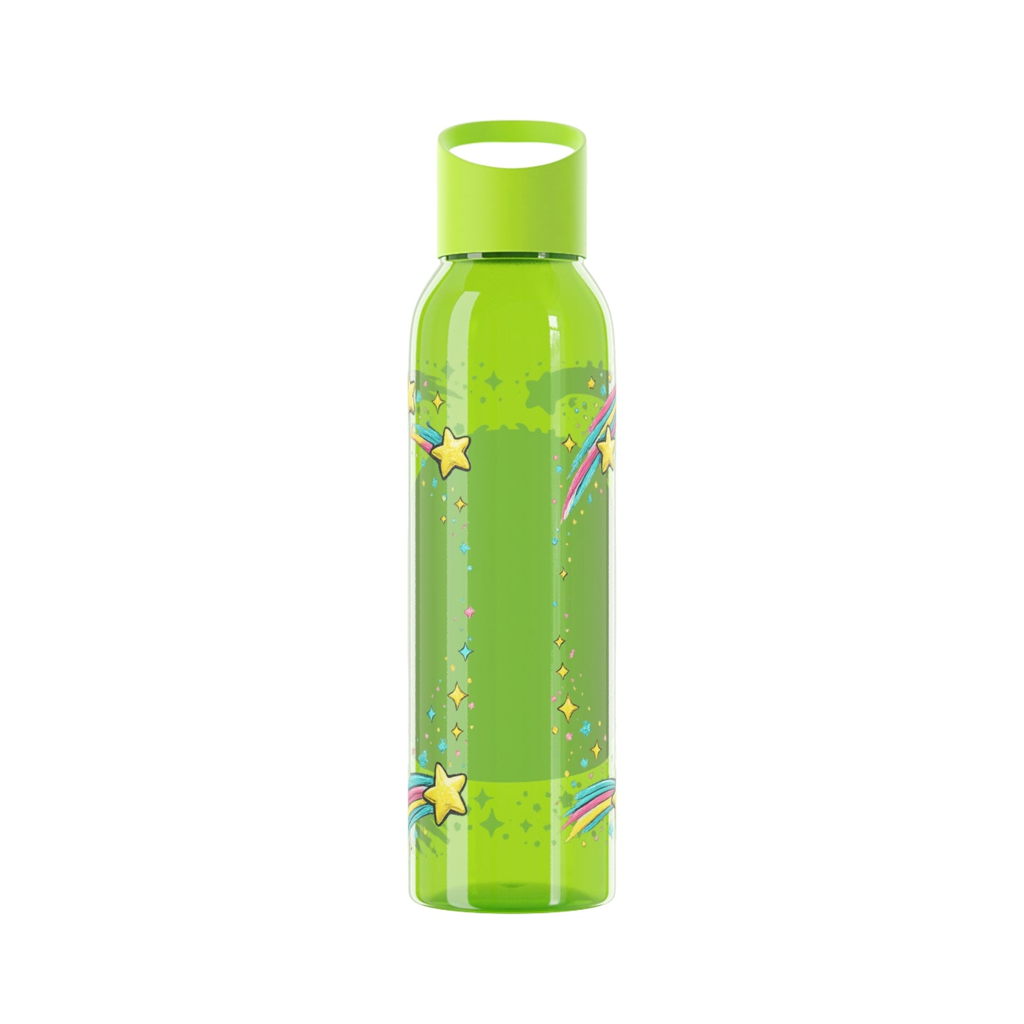 Retro Good Vibes Only Water Bottle | Colourful Reusable Drinks Bottle | Retro Cassette Bottle | 80s & 90s Inspired Hydration
