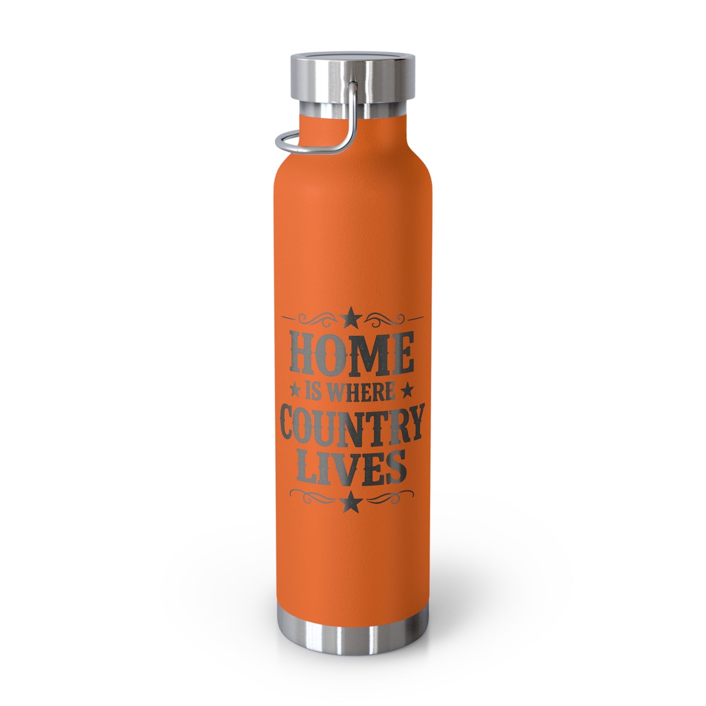 Home Is Where Country Lives Insulated Flask – 22oz Country Water Bottle