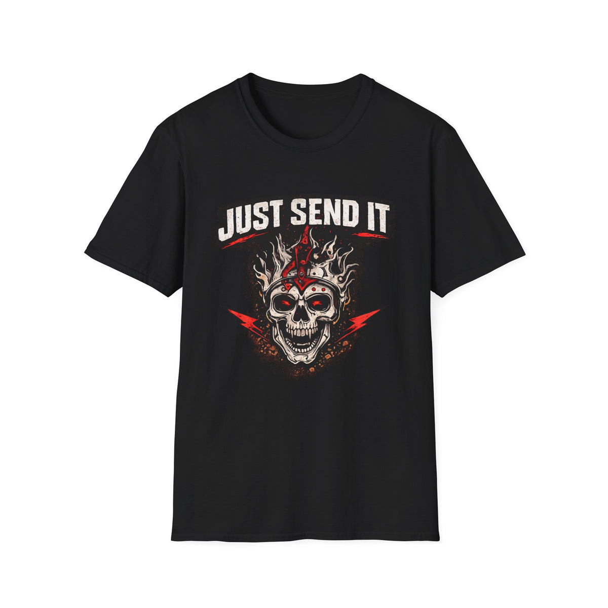 Just Send It Motocross T-Shirt – Dirt Bike Rider Tee