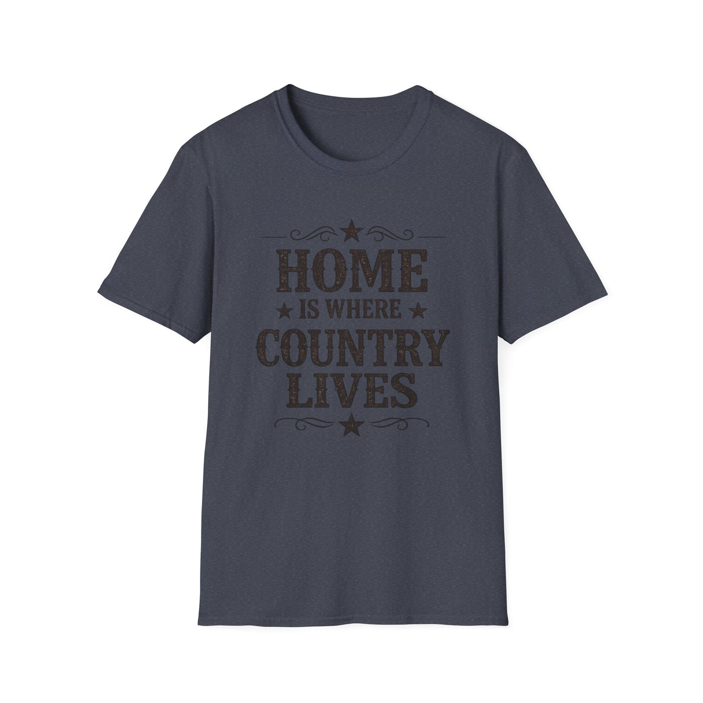 Home Is Where Country Lives T-Shirt – Country Style Tee