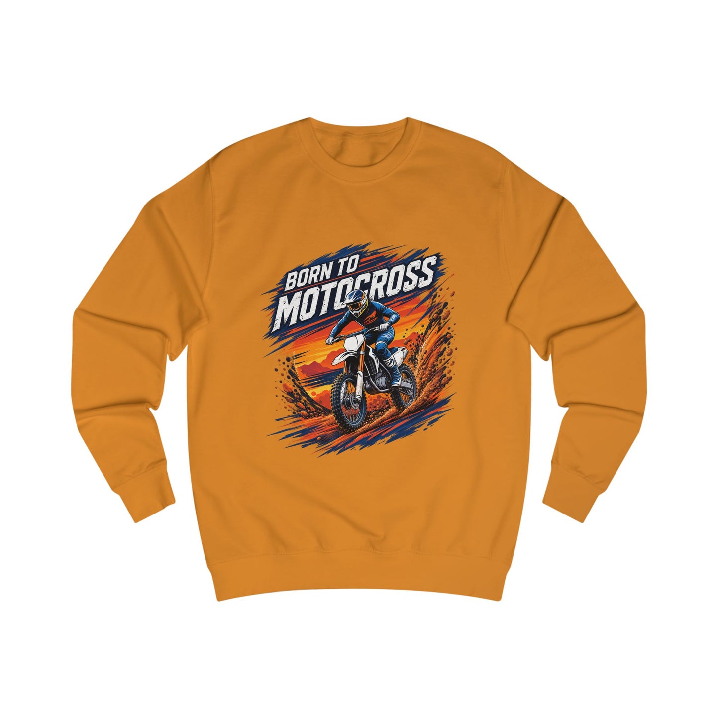 Born to Motocross Sweatshirt — Dirt Bike Racing Crewneck