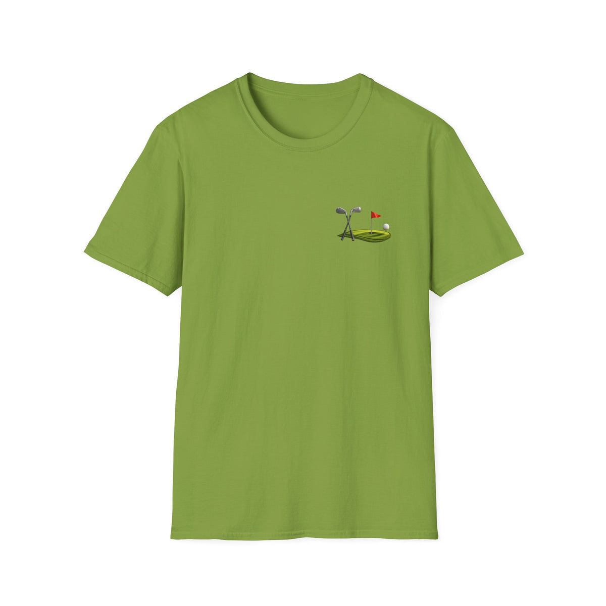 Dezentes Golf-Grafik-T-Shirt  Einzigartiges Golf-Design