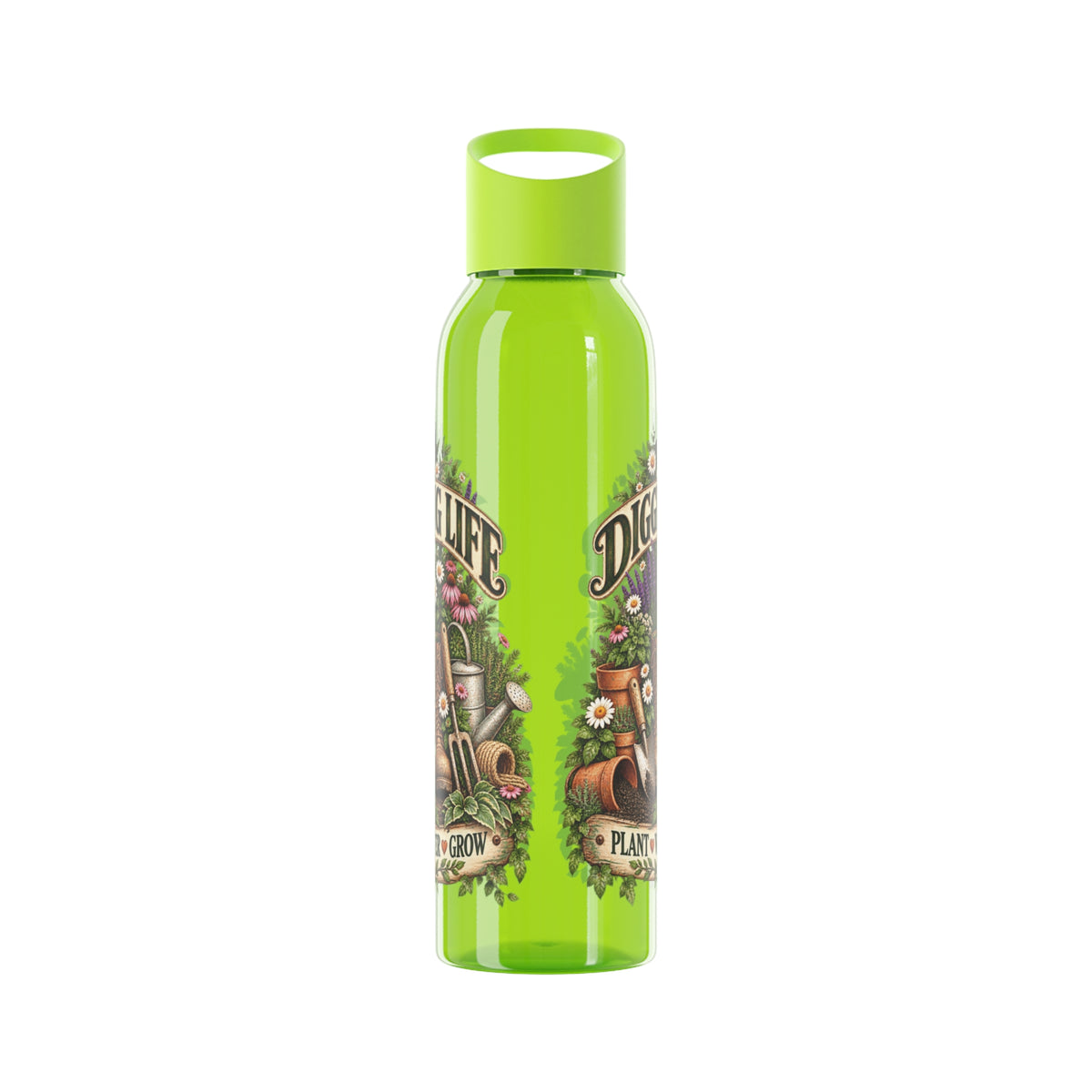 Digging Life Vintage Garden – Slimline Water Bottle