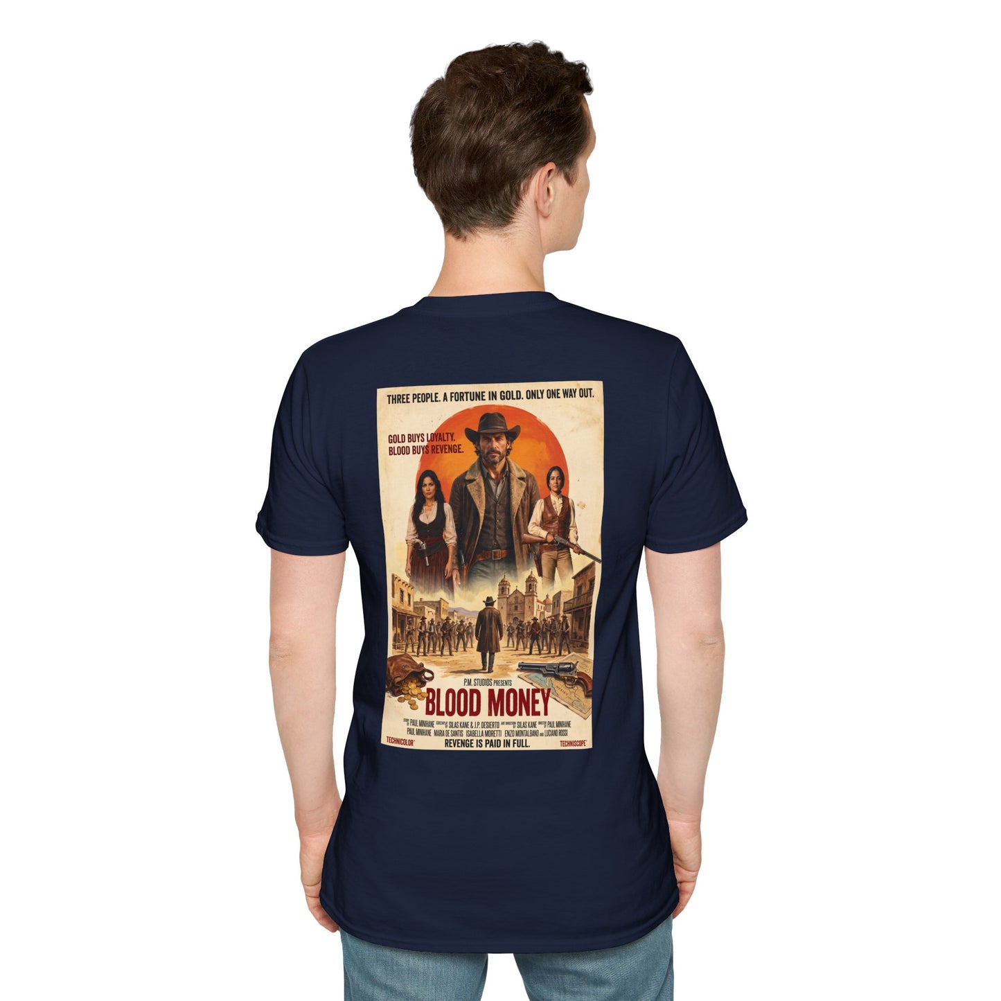 PM Pictures Blood Money T-Shirt – English Edition