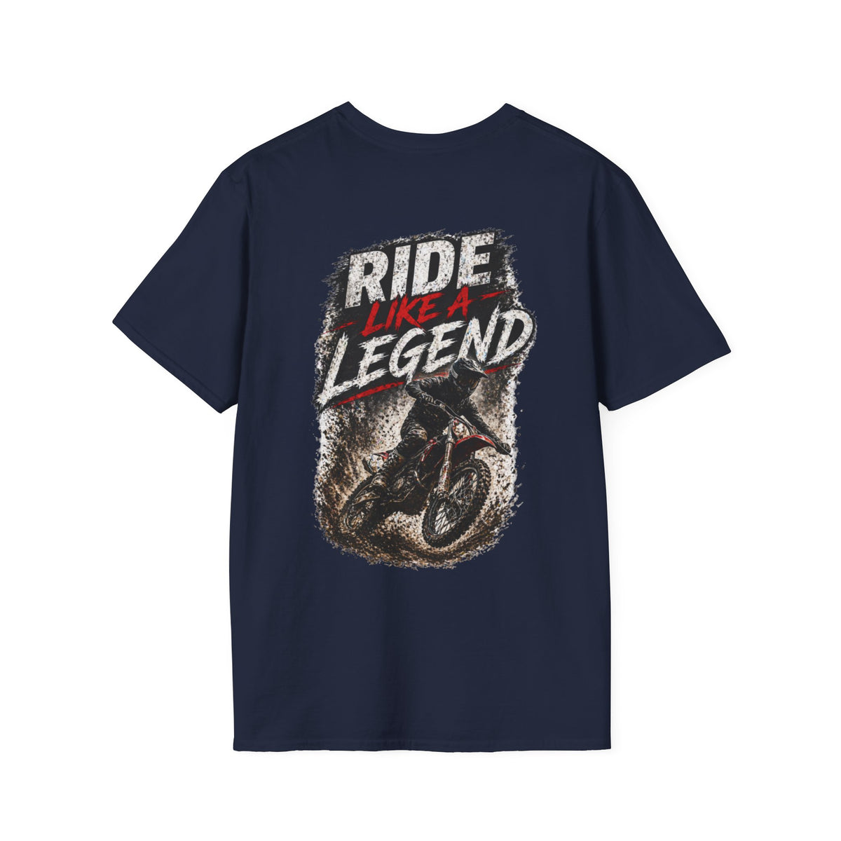 T-shirt de motocross Roulez comme une légende