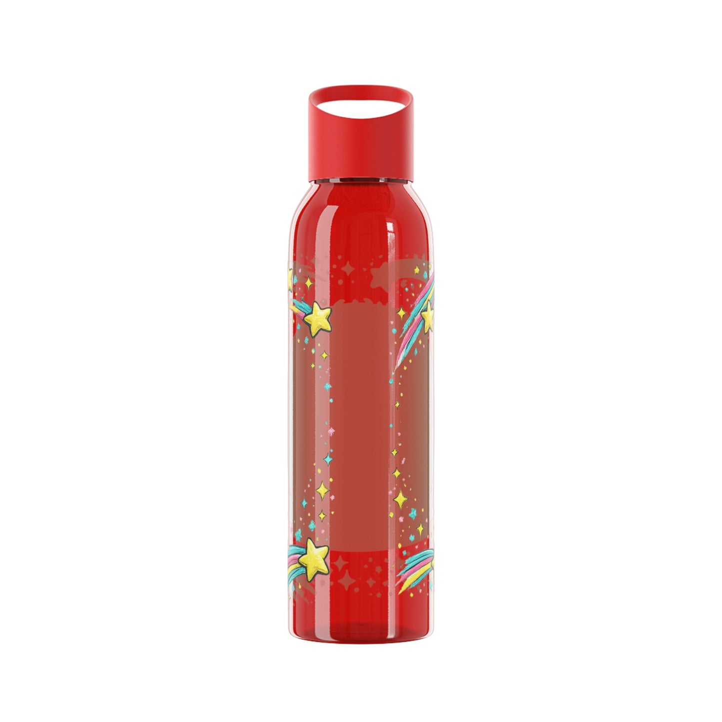 Retro Good Vibes Only Water Bottle | Colourful Reusable Drinks Bottle | Retro Cassette Bottle | 80s & 90s Inspired Hydration