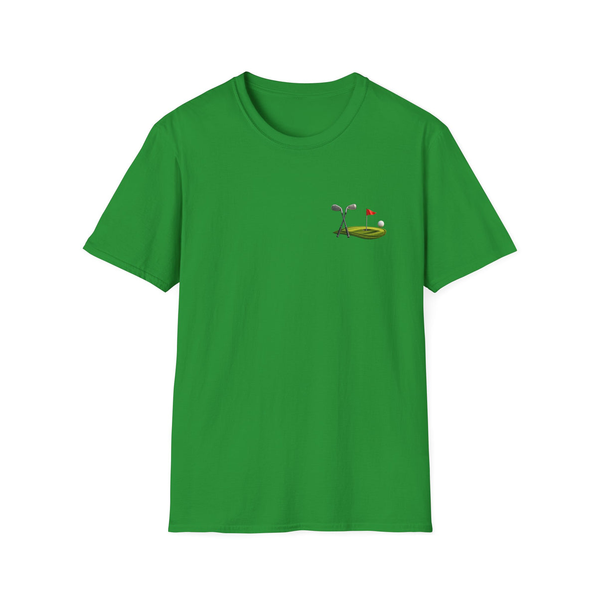 Dezentes Golf-Grafik-T-Shirt  Einzigartiges Golf-Design