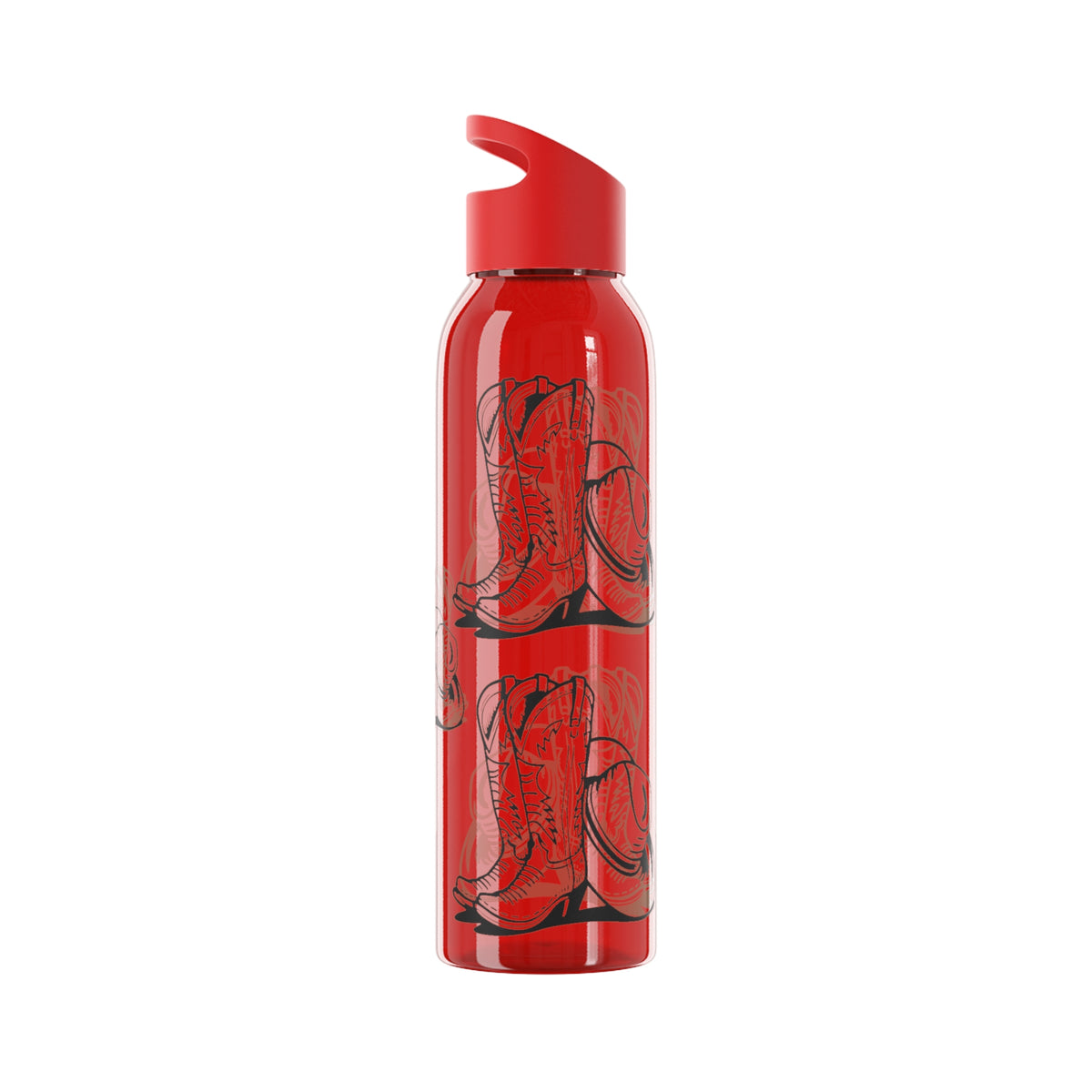 Cowboy Boots & Hat Water Bottle – Western Country Bottle