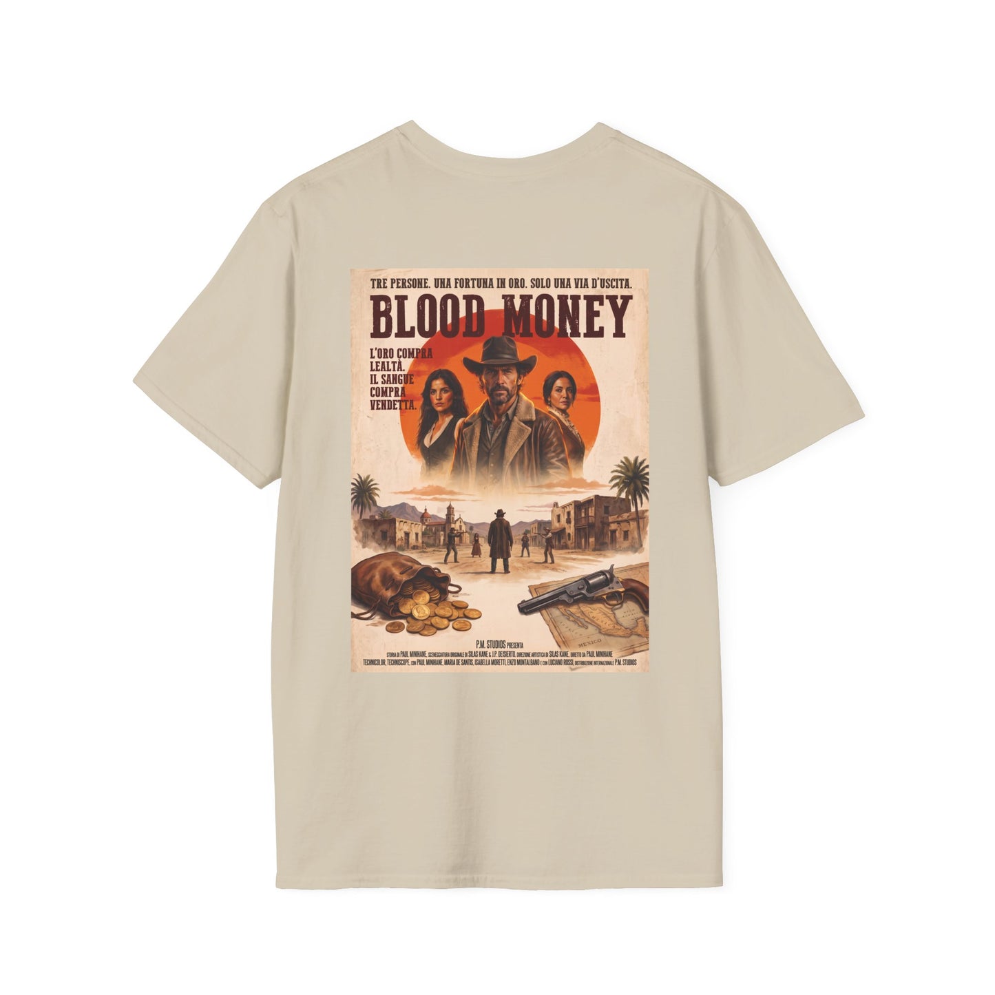 PM Pictures Blood Money T-Shirt – Italian Collector's Edition