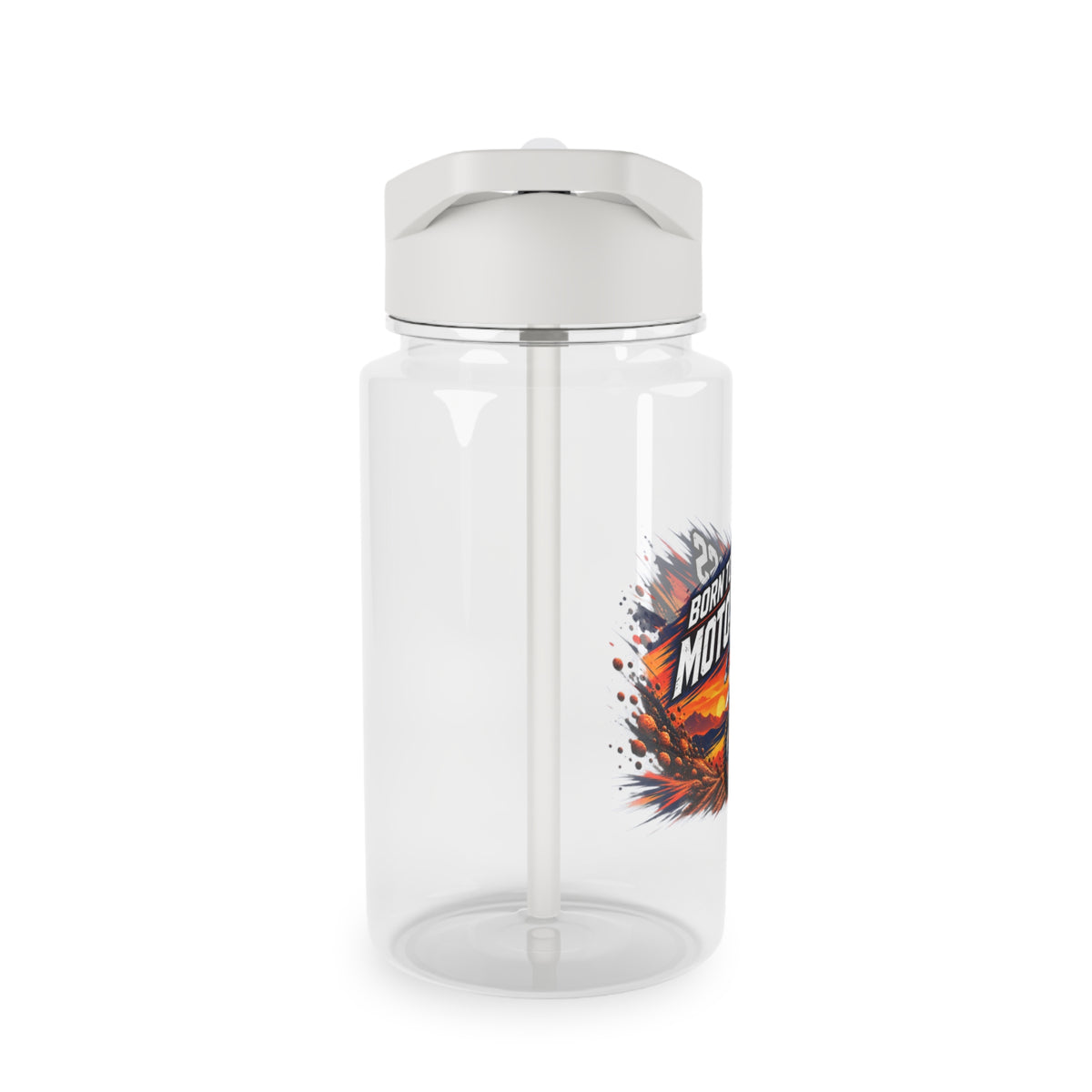 Born to Motocross Straw Water Bottle – Dirt Bike MX Bottle