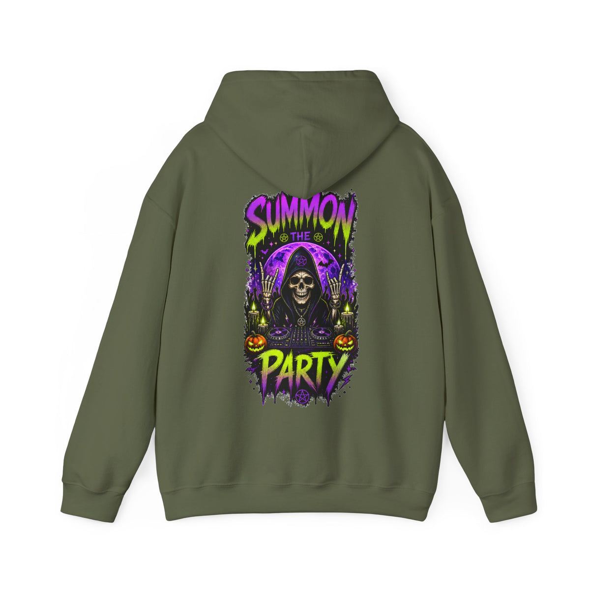 Summon the Party Halloween Hoodie – Unisex Front & Back Print