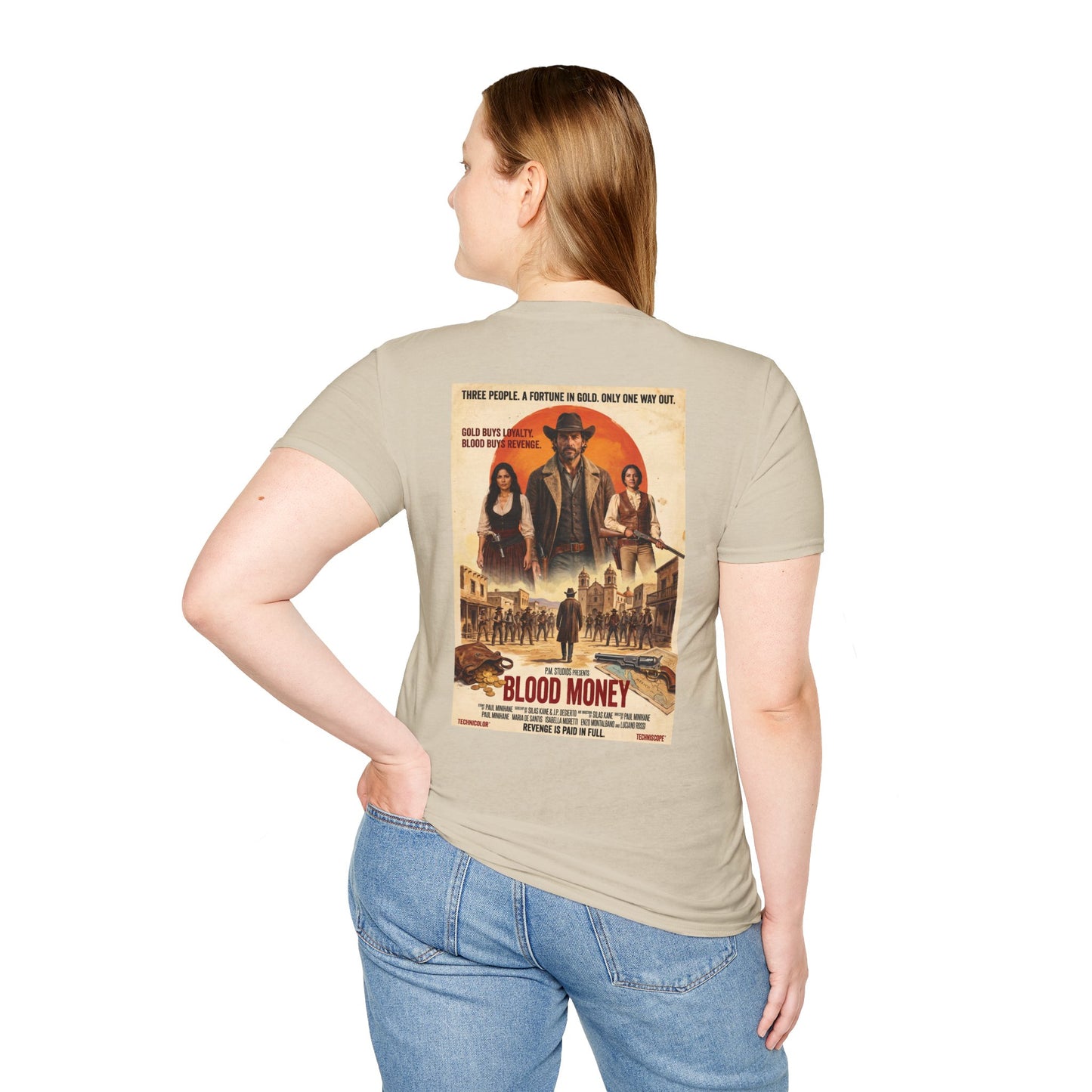 PM Pictures Blood Money T-Shirt – English Edition
