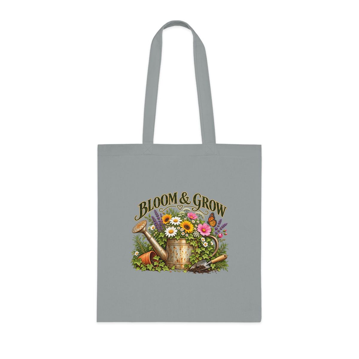Bloom & Grow Vintage Garden – Gardening Tote Bag