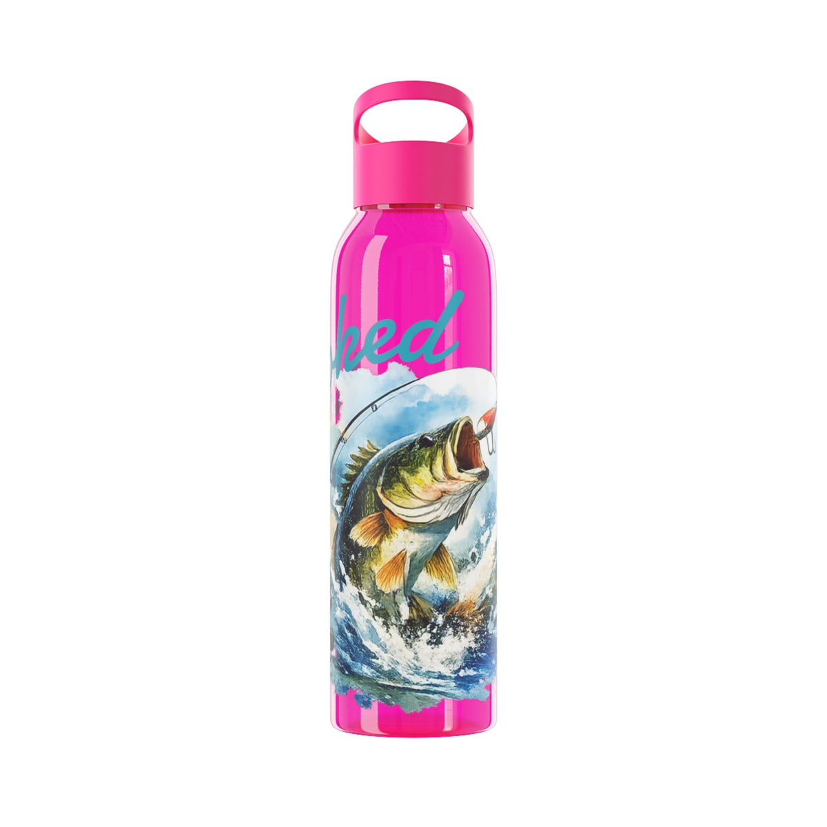 Making a Splash HOOKED Water Bottle – Fishing Bottle