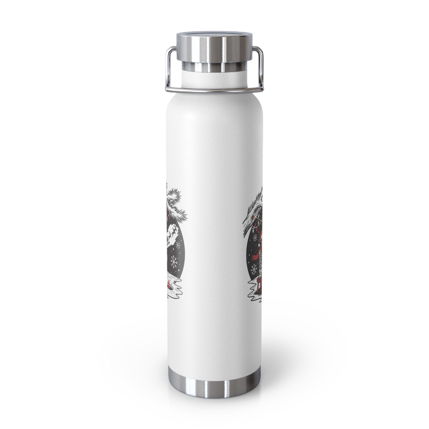 Merry Fishing Christmas Insulated Flask – Festive Fishing Bottle